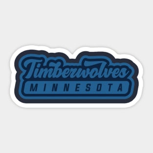 innesota Timberwolves 02 Sticker